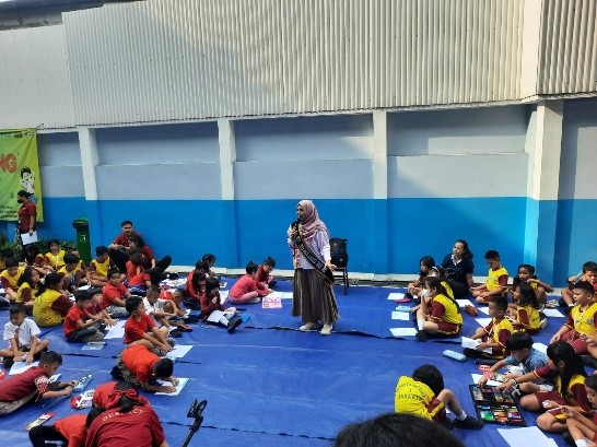 CERIA, Cerita Literasi Anak : Teman Baik Untuk Semua (Sosialisasi Anti-Bullying) Bersama Duta Baca Jakarta Timur